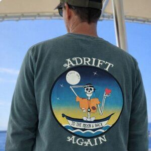 Adrift Again Long Sleeve Tee | I Love You To The Moon & Back| M